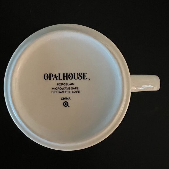 Opalhouse LET IT SNOW! Powder Blue Lettering Porcelain Mug Cup - Picture 7 of 9